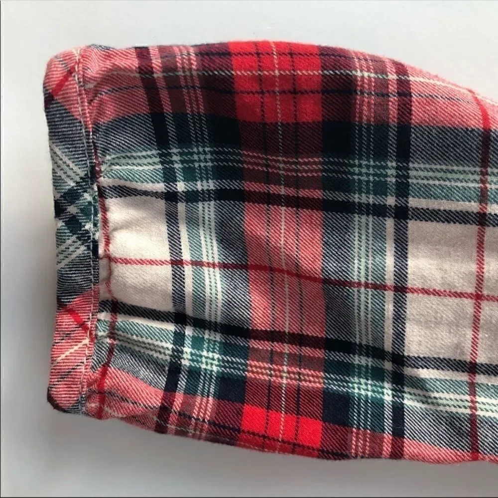 Baby GAP Christmas Red, Green & Cream Plaid Dress! ❤️